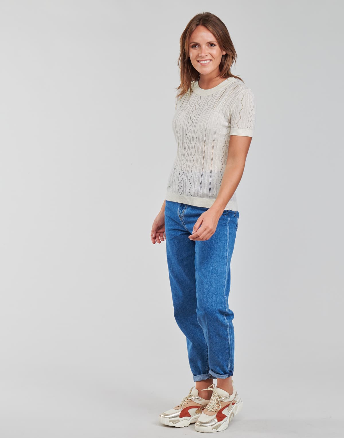 Women's T-Shirts Betty London White