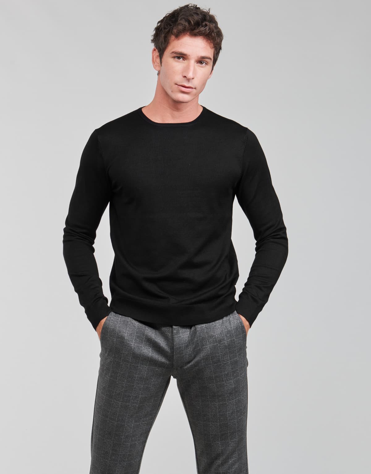 Men's Sweaters Only & Sons Black