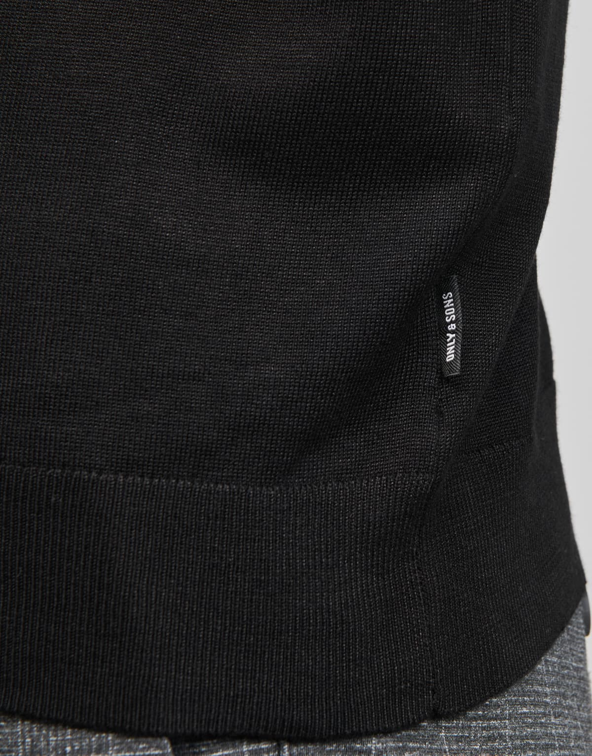 Men's Sweaters Only & Sons Black