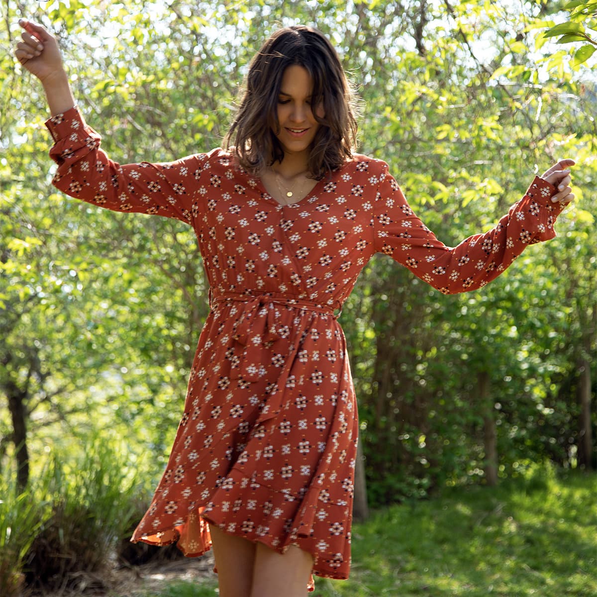 Κοντά Φορέματα Soi Paris x Spartoo PAPILLES