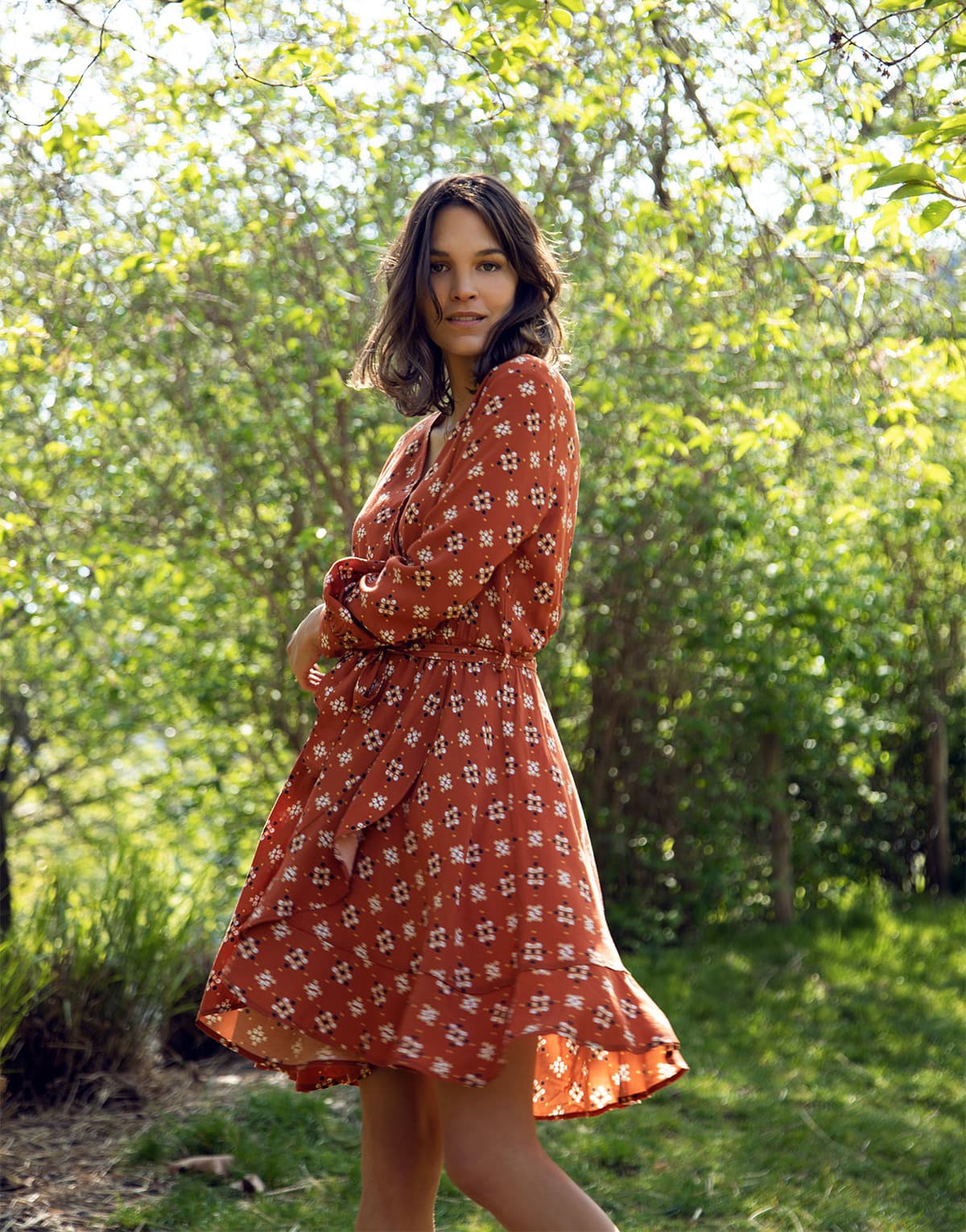 Women's Dresses Soi Paris x Spartoo Brown