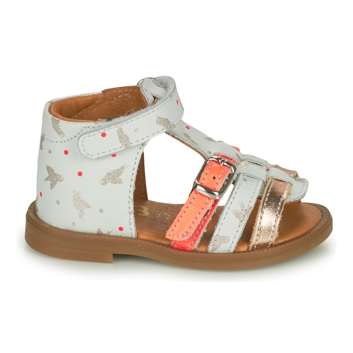 Girls' Sandals GBB White