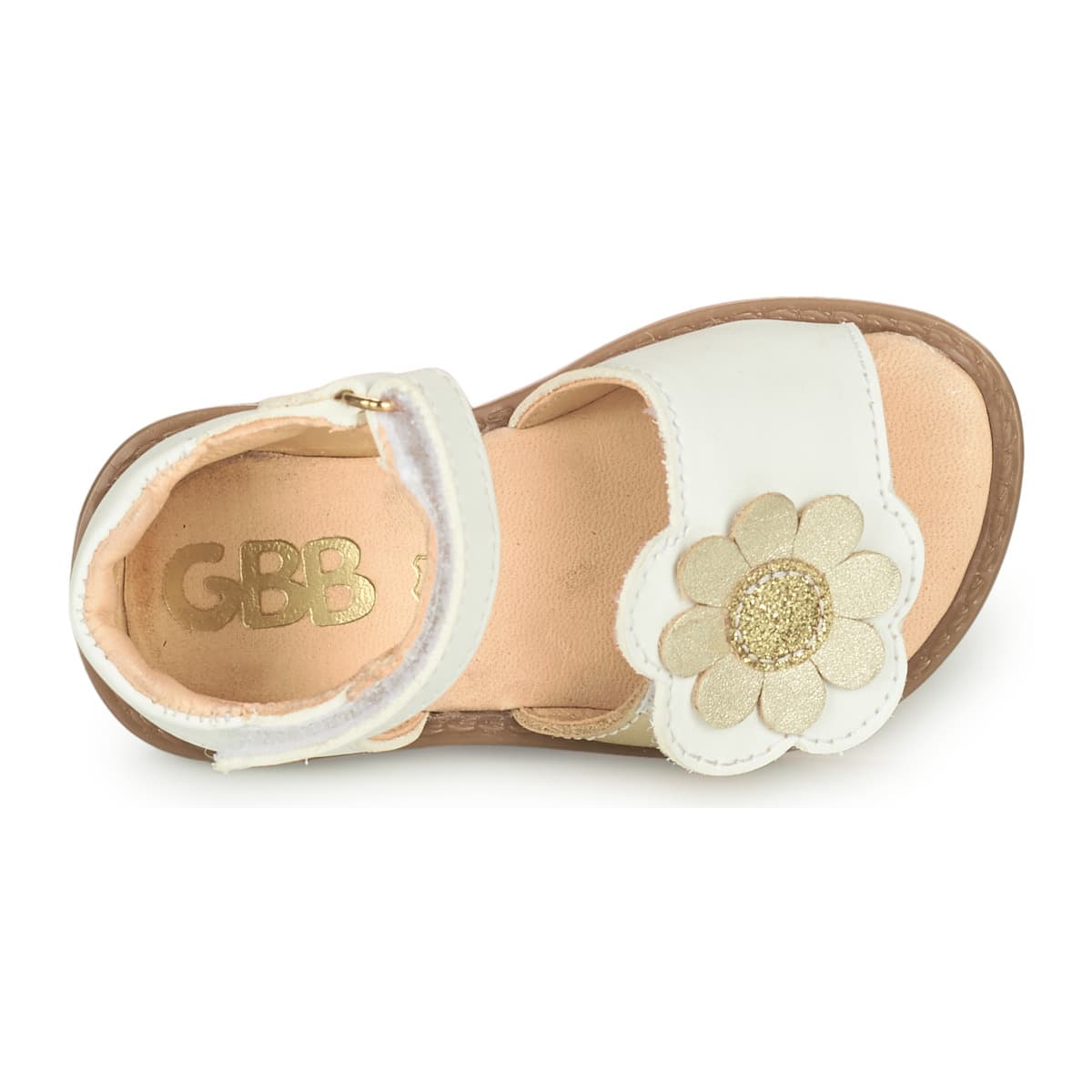 Girls' Sandals GBB White