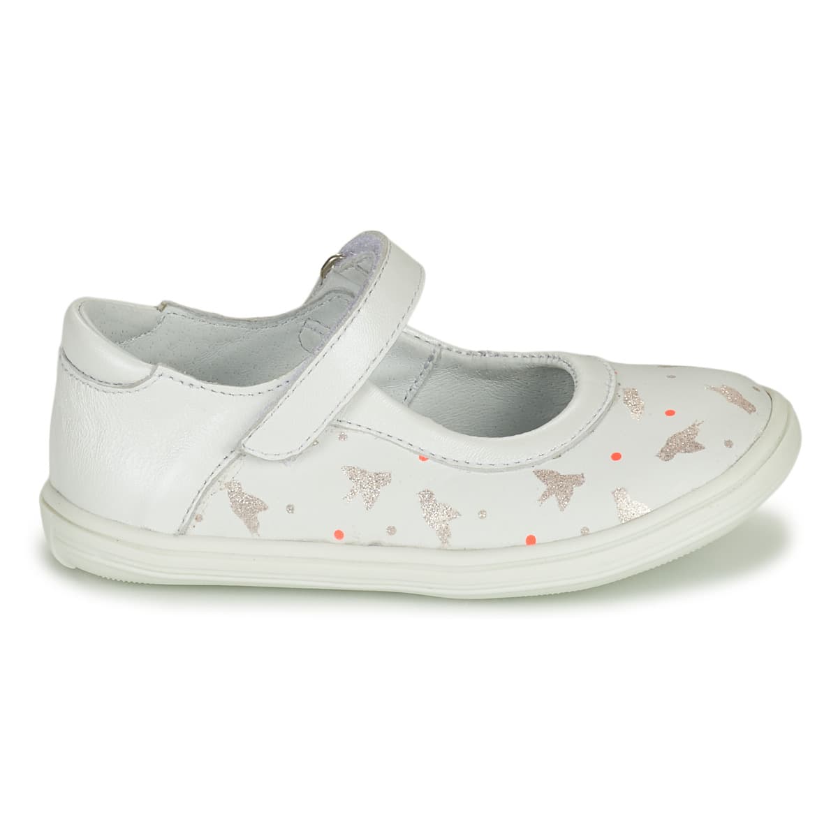 Women's Ballet Flats GBB White