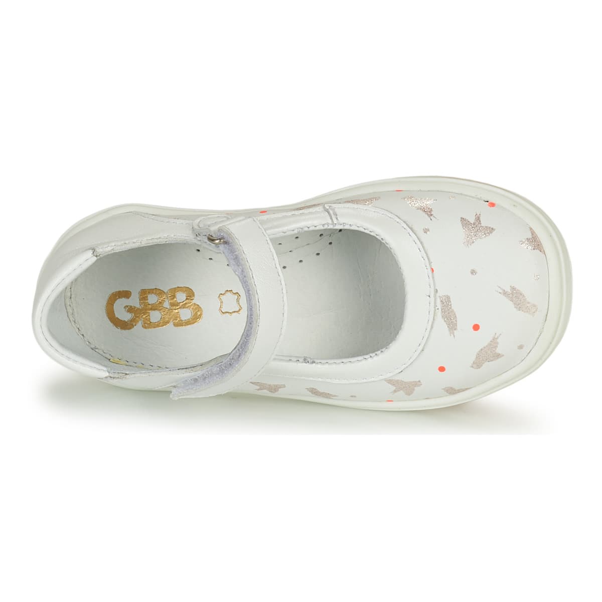 Women's Ballet Flats GBB White