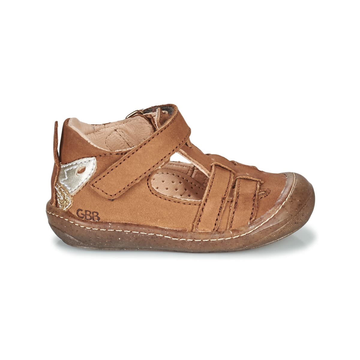 Girls' Sneakers GBB Brown