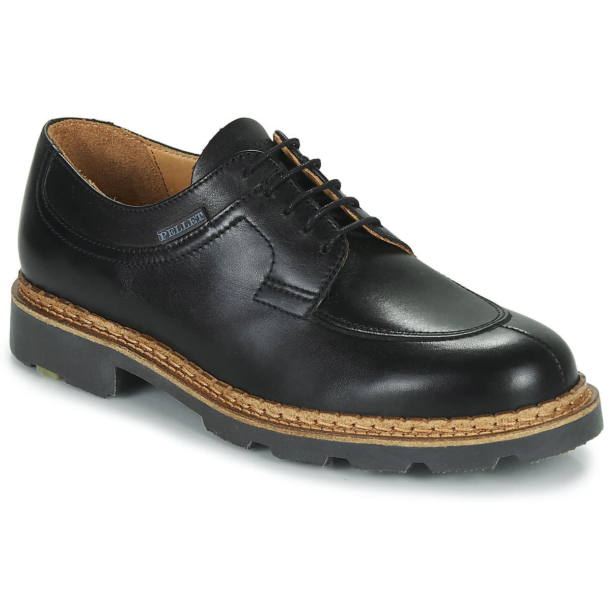 Women's Derby Shoes Pellet Black