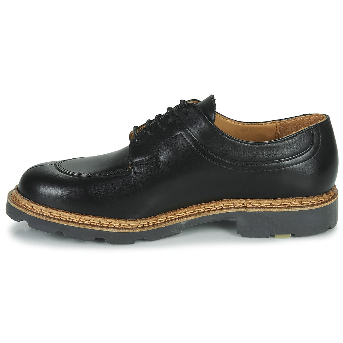 Women's Derby Shoes Pellet Black