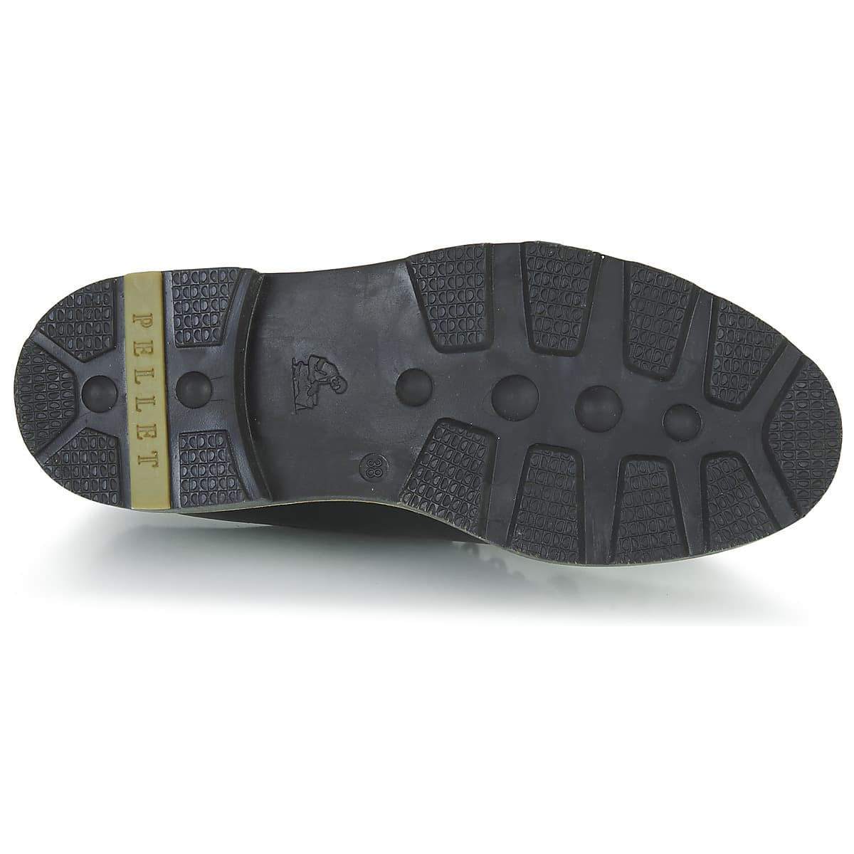 Women's Derby Shoes Pellet Black