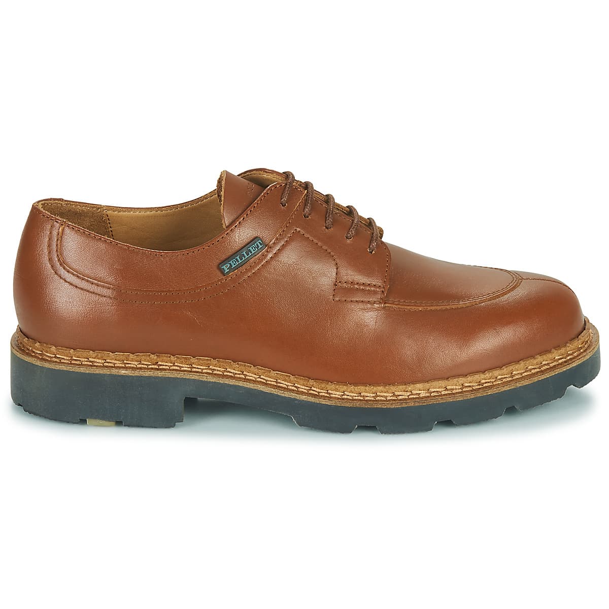 Women's Derby Shoes Pellet Brown