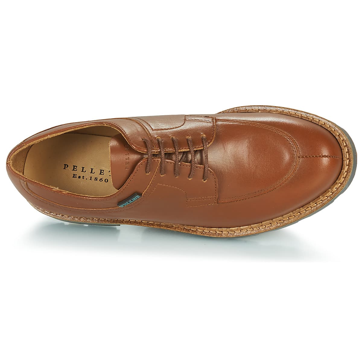 Women's Derby Shoes Pellet Brown