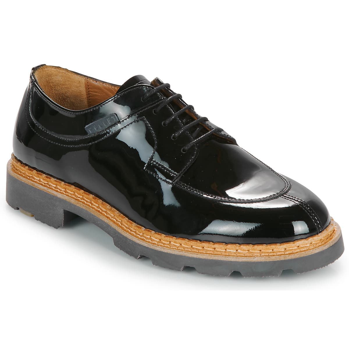 Women's Derby Shoes Pellet Black