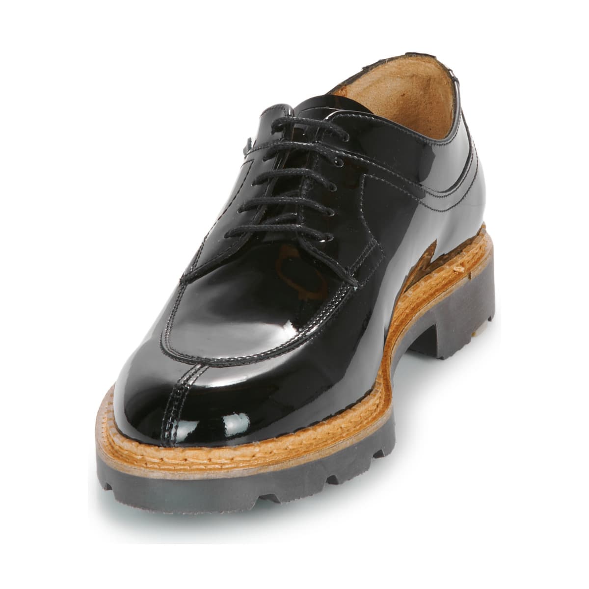 Women's Derby Shoes Pellet Black