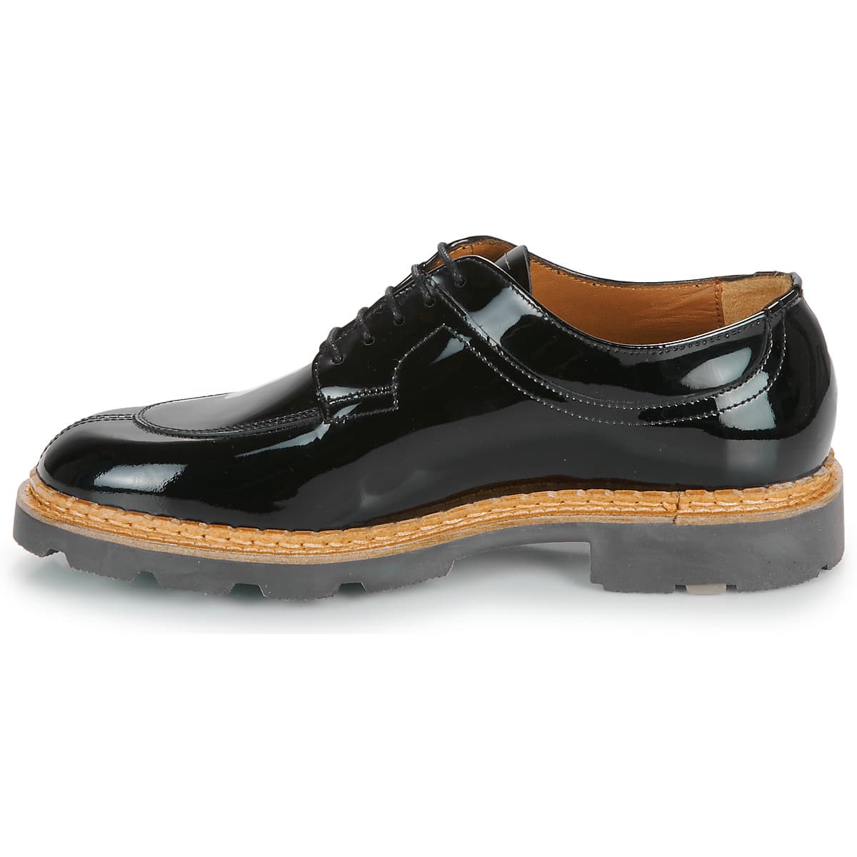 Women's Derby Shoes Pellet Black