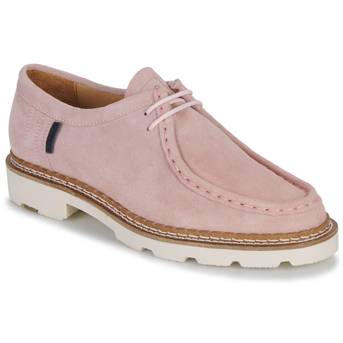 Women's Derby Shoes Pellet Pink