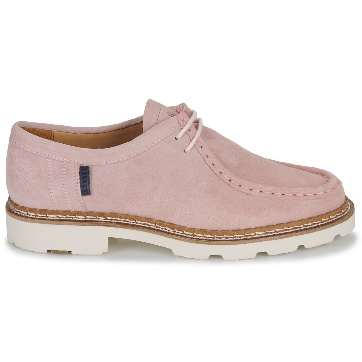 Women's Derby Shoes Pellet Pink