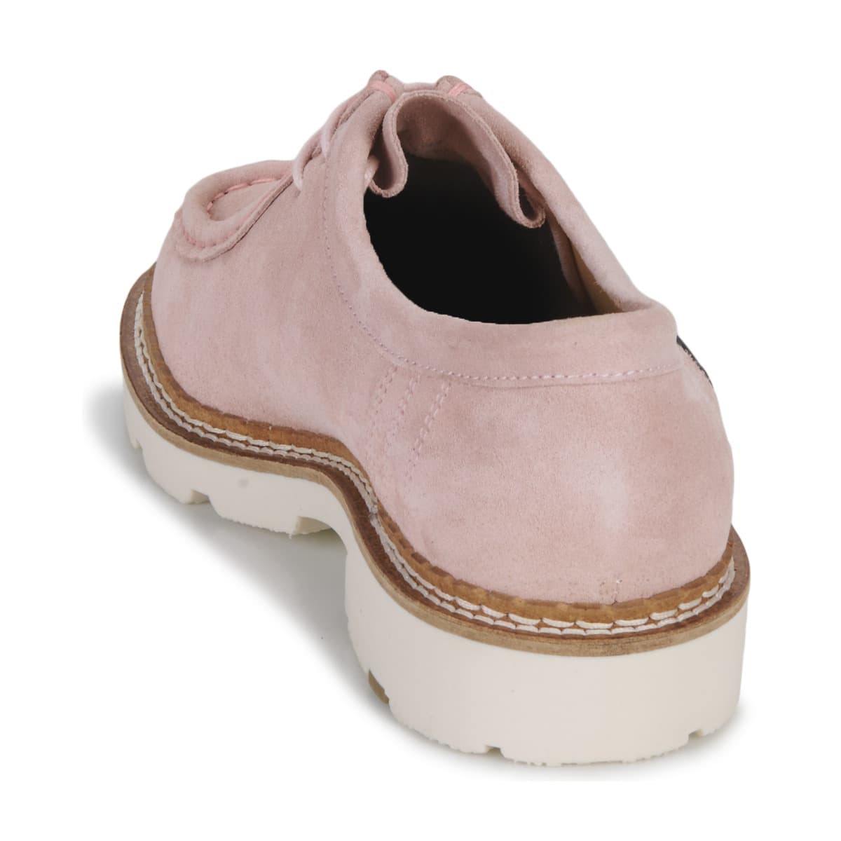 Women's Derby Shoes Pellet Pink