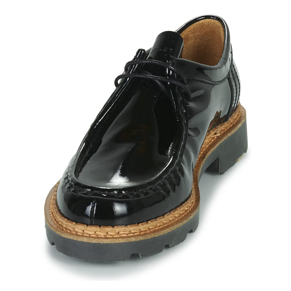 Women's Derby Shoes Pellet Black