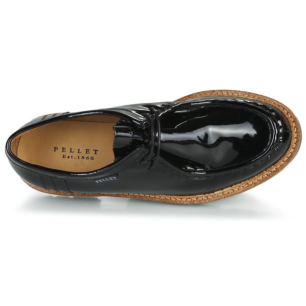 Women's Derby Shoes Pellet Black