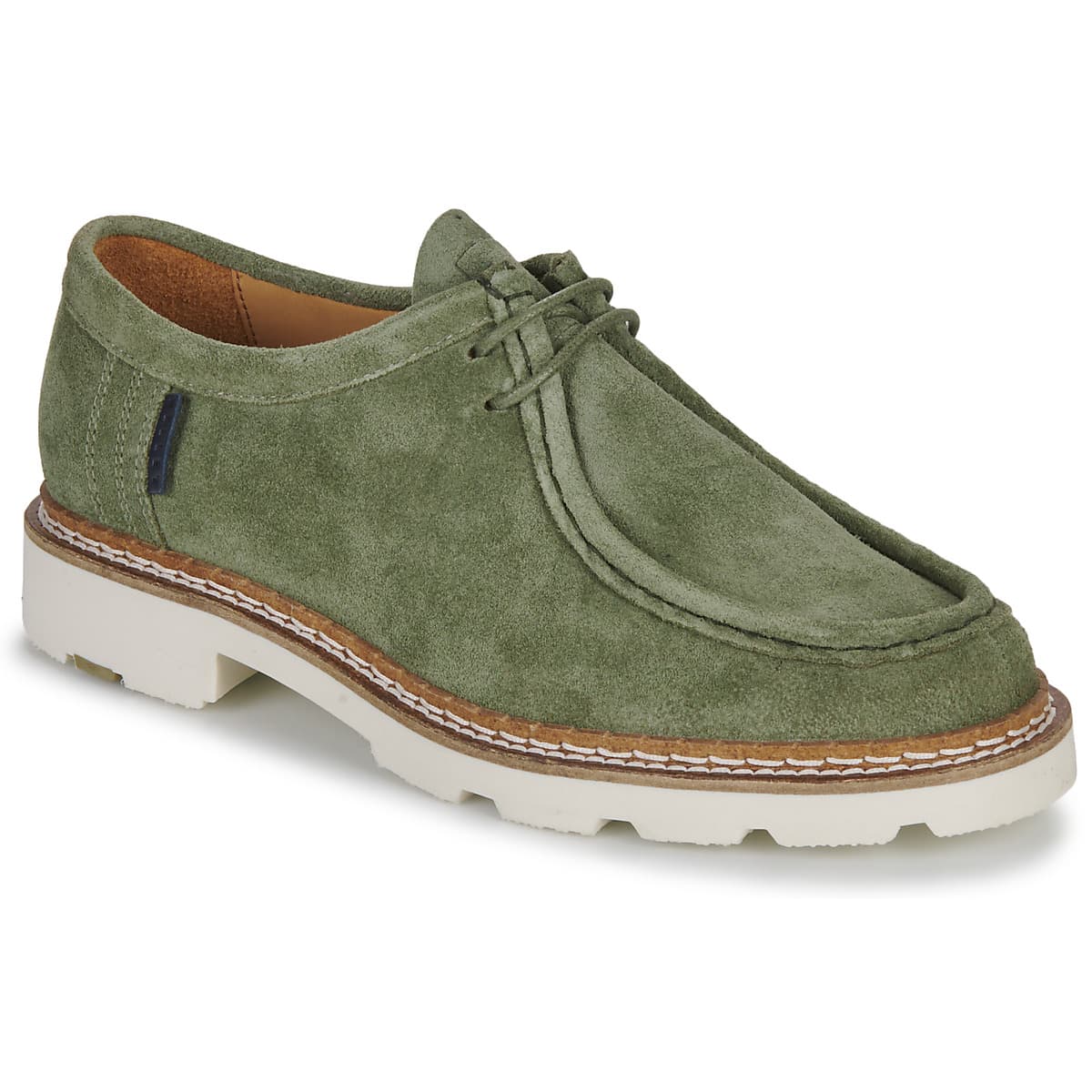 Women's Derby Shoes Pellet Green