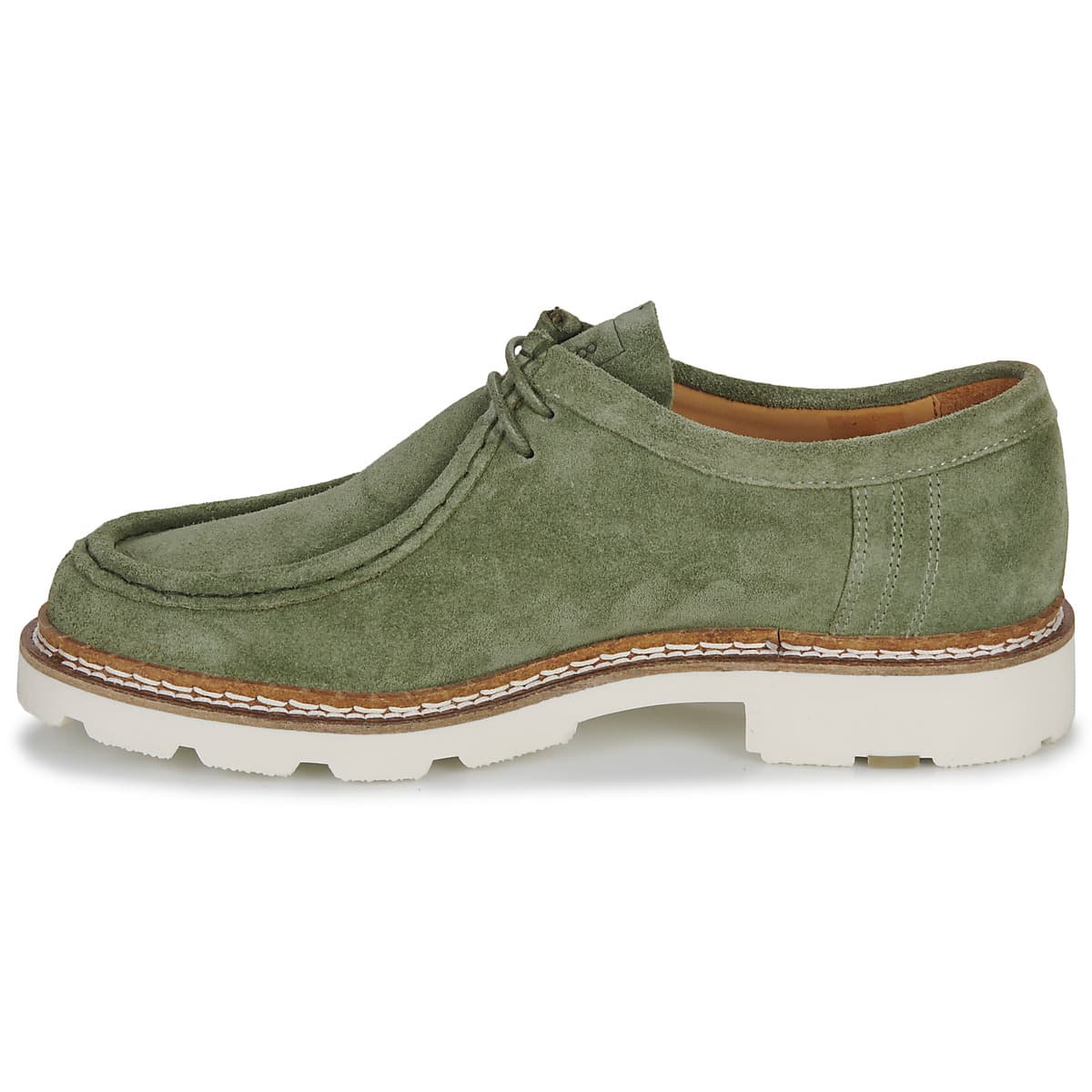 Women's Derby Shoes Pellet Green