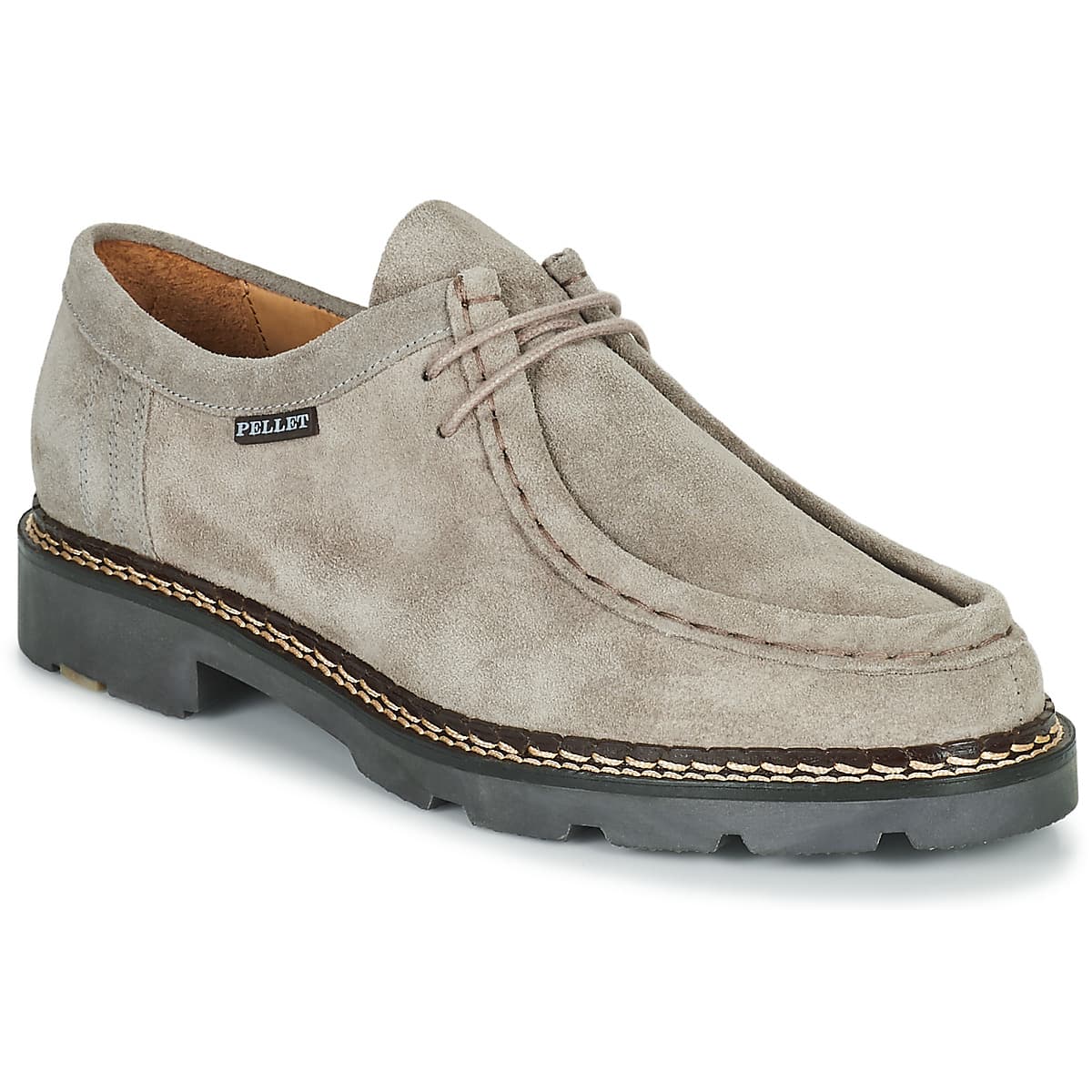 Men's Derby Shoes Pellet Gray