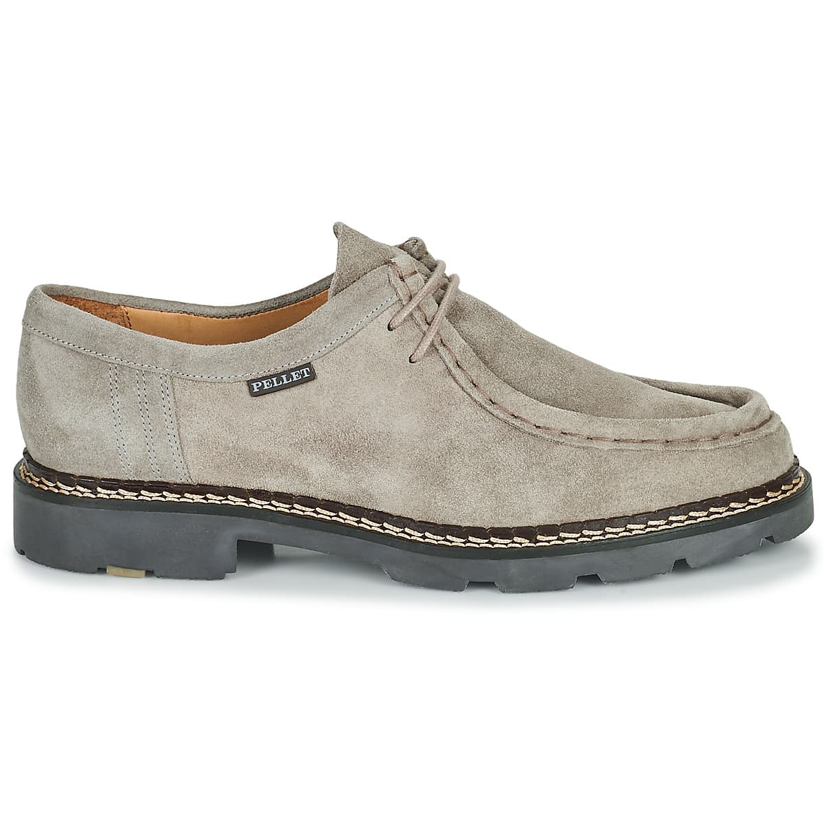 Men's Derby Shoes Pellet Gray