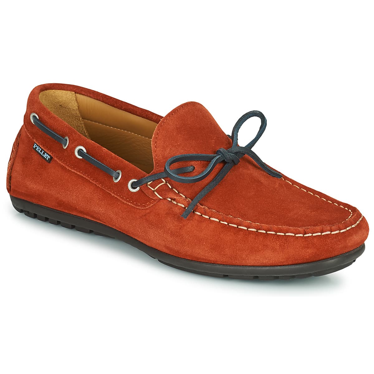 Men's Loafers Pellet Red