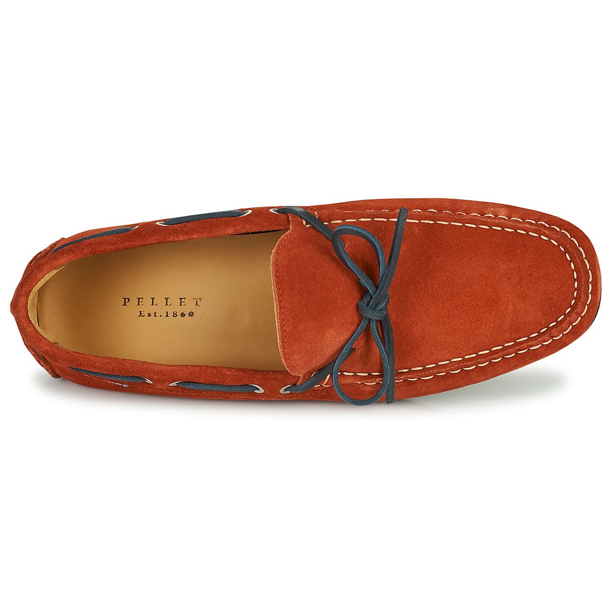 Men's Loafers Pellet Red