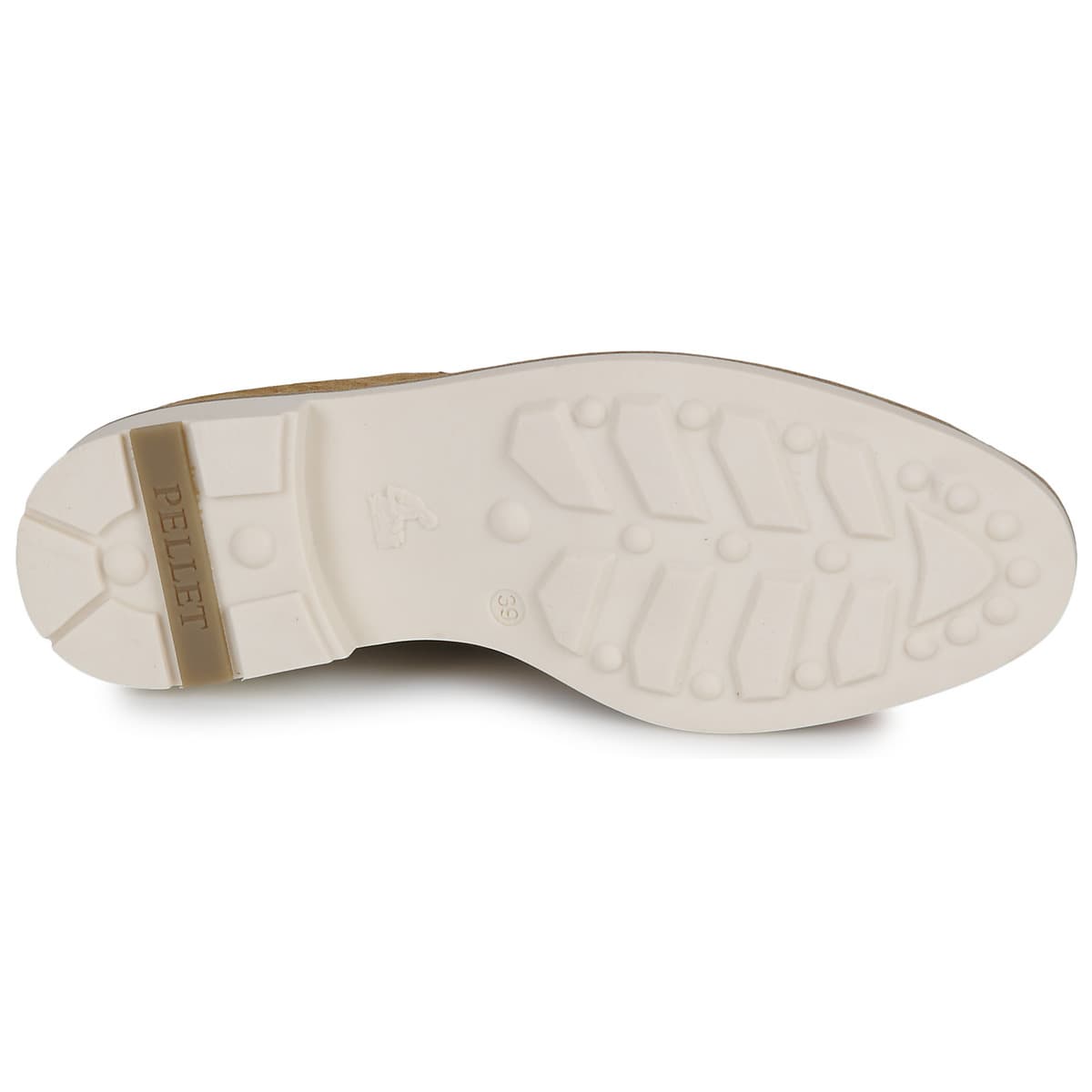 Women's Derby Shoes Pellet Brown