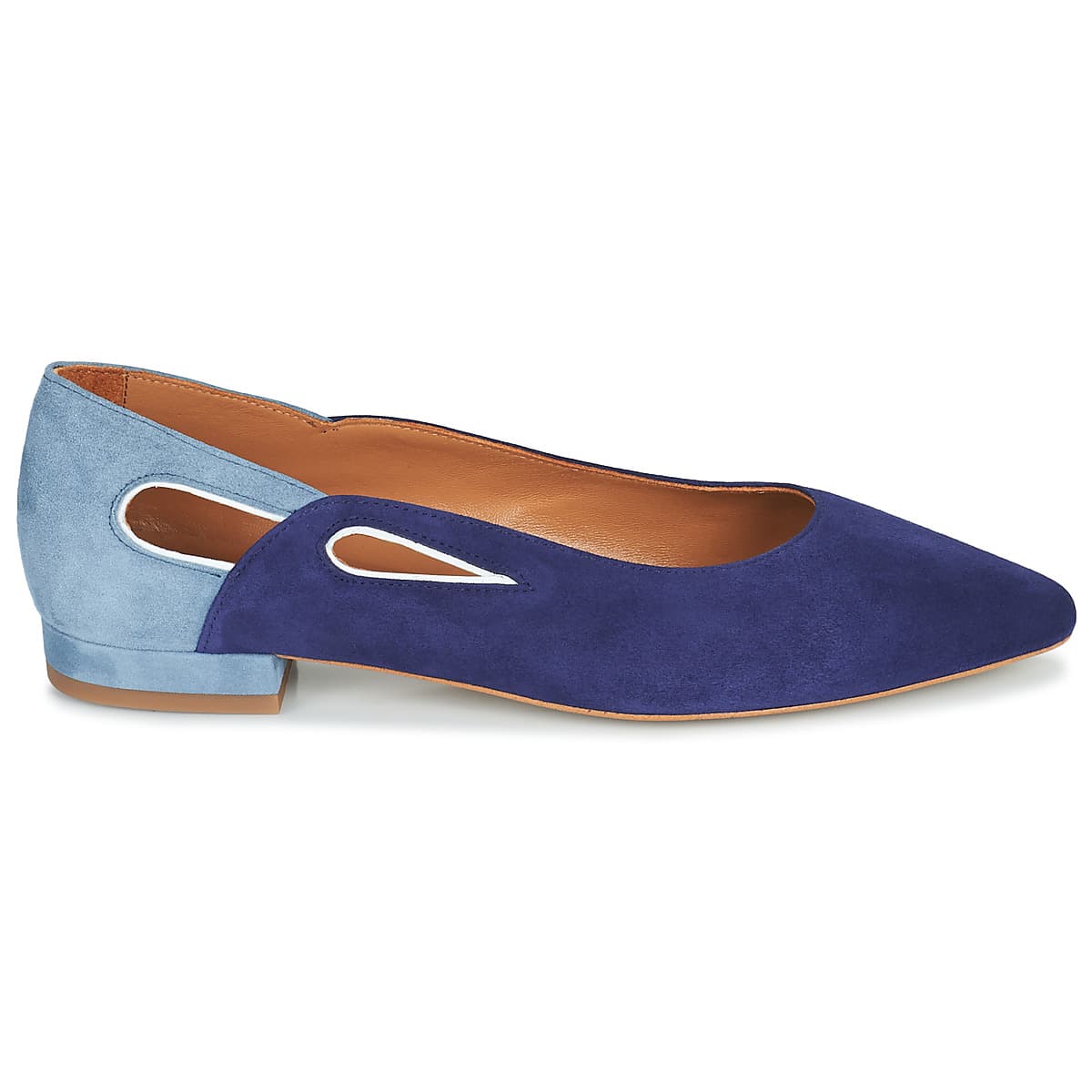 Women's Ballet Flats JB Martin Blue