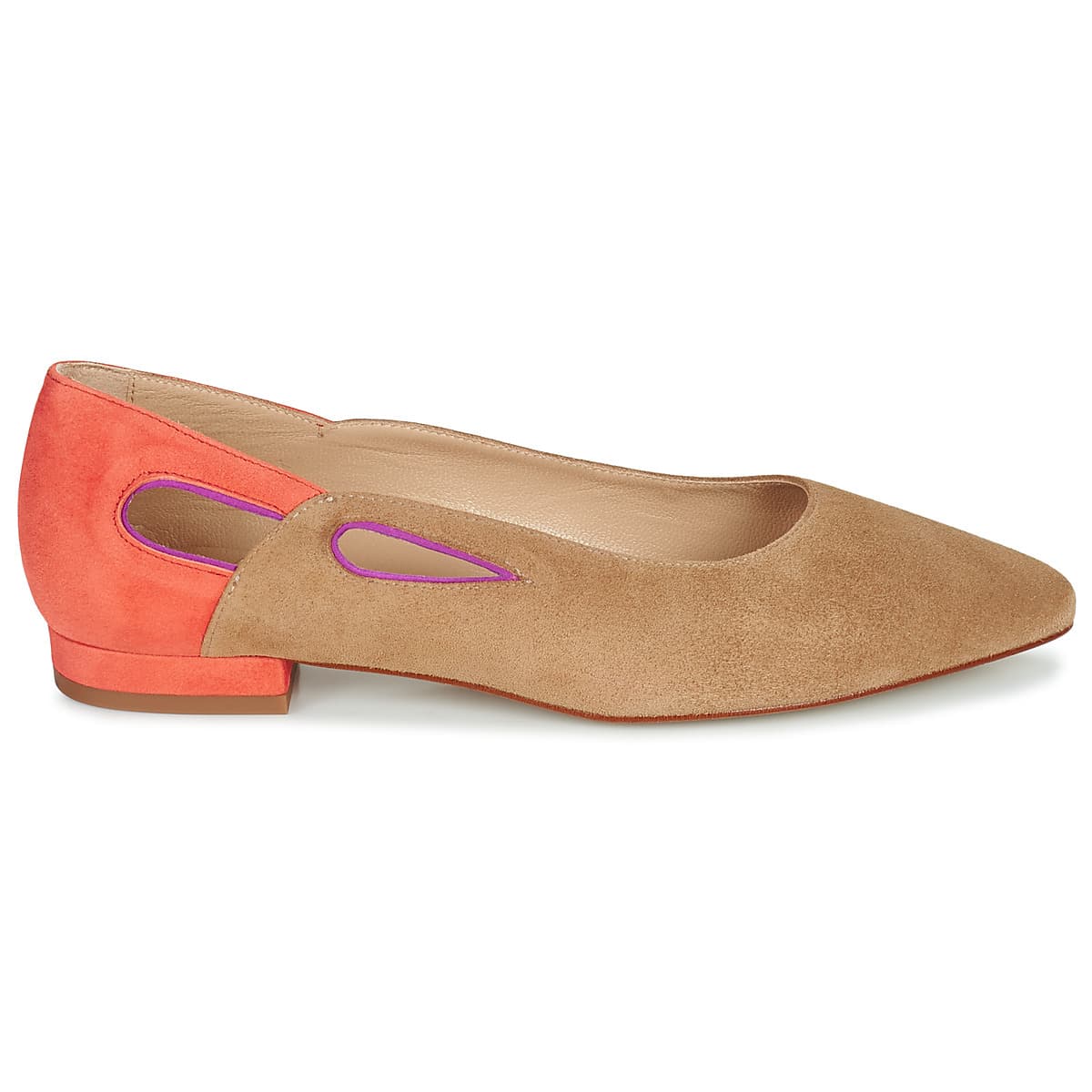 Women's Ballet Flats JB Martin Brown