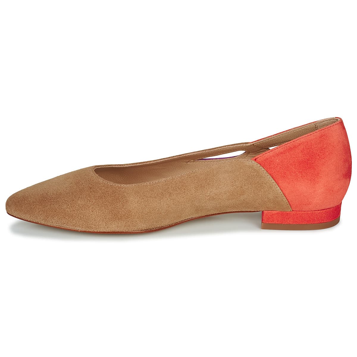 Women's Ballet Flats JB Martin Brown