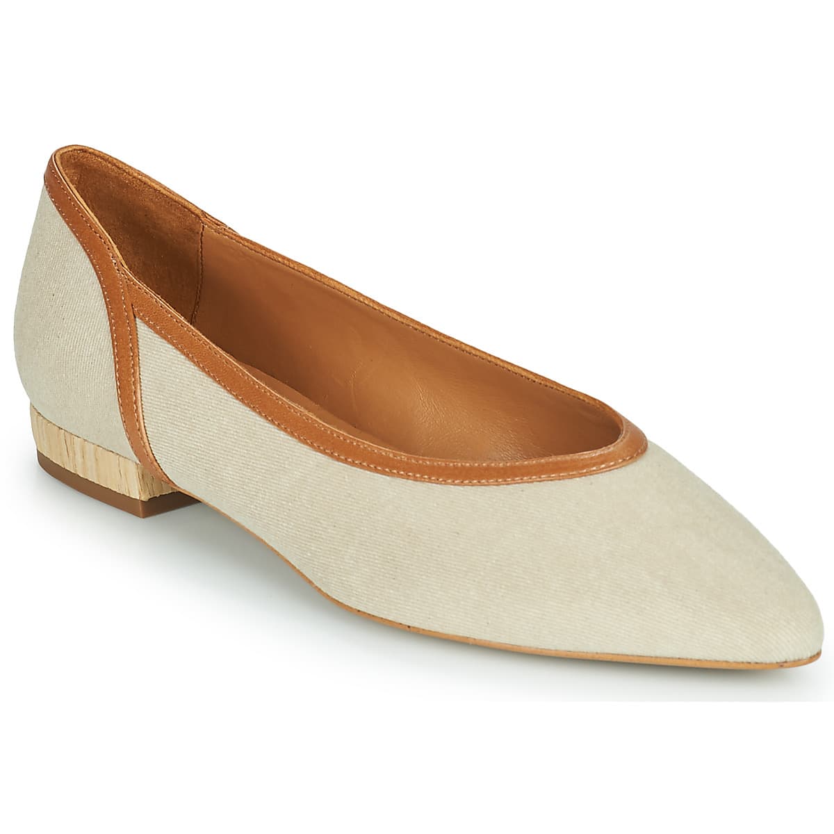 Women's Ballet Flats JB Martin Beige