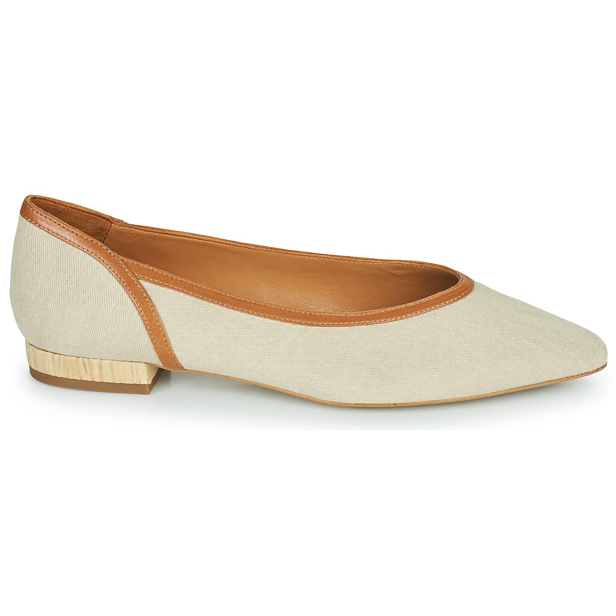 Women's Ballet Flats JB Martin Beige