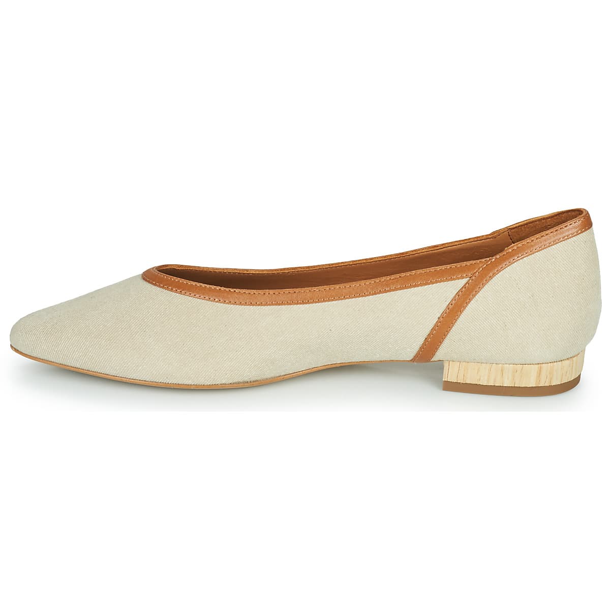 Women's Ballet Flats JB Martin Beige