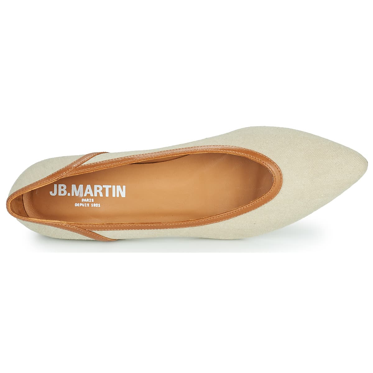 Women's Ballet Flats JB Martin Beige