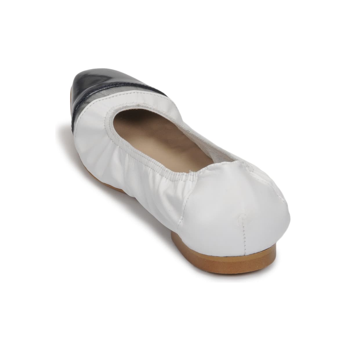 Women's Ballet Flats JB Martin White