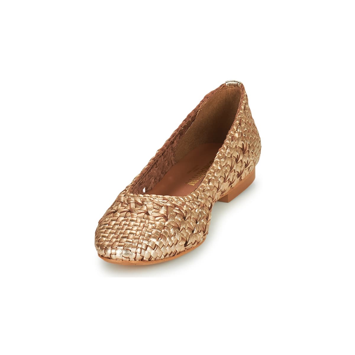 Women's Ballet Flats JB Martin Gold