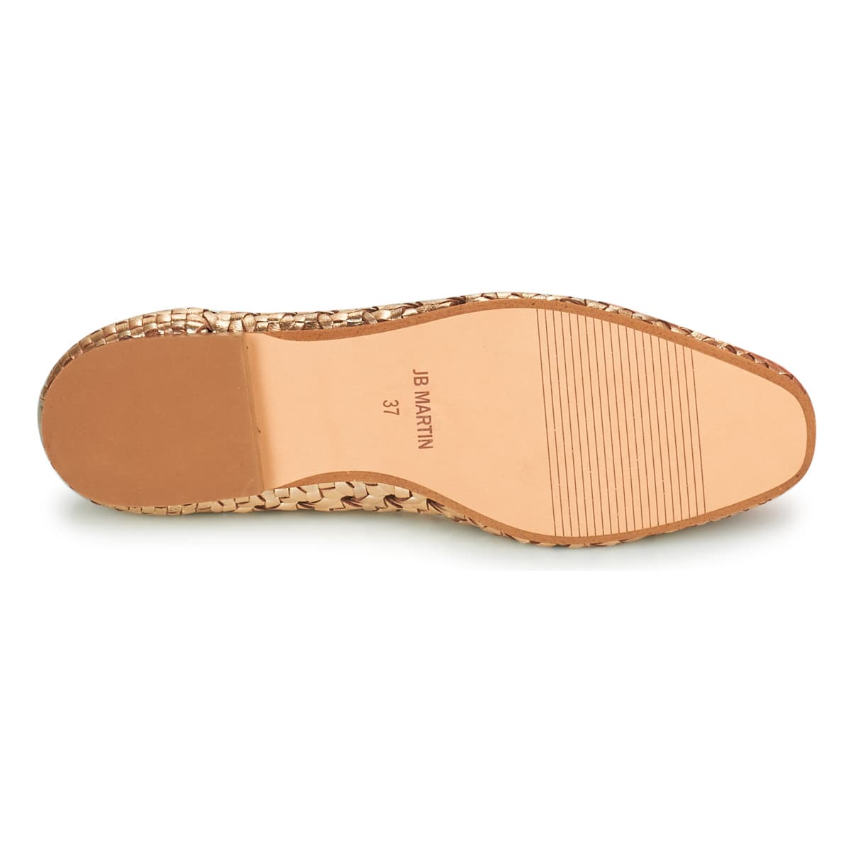 Women's Ballet Flats JB Martin Gold
