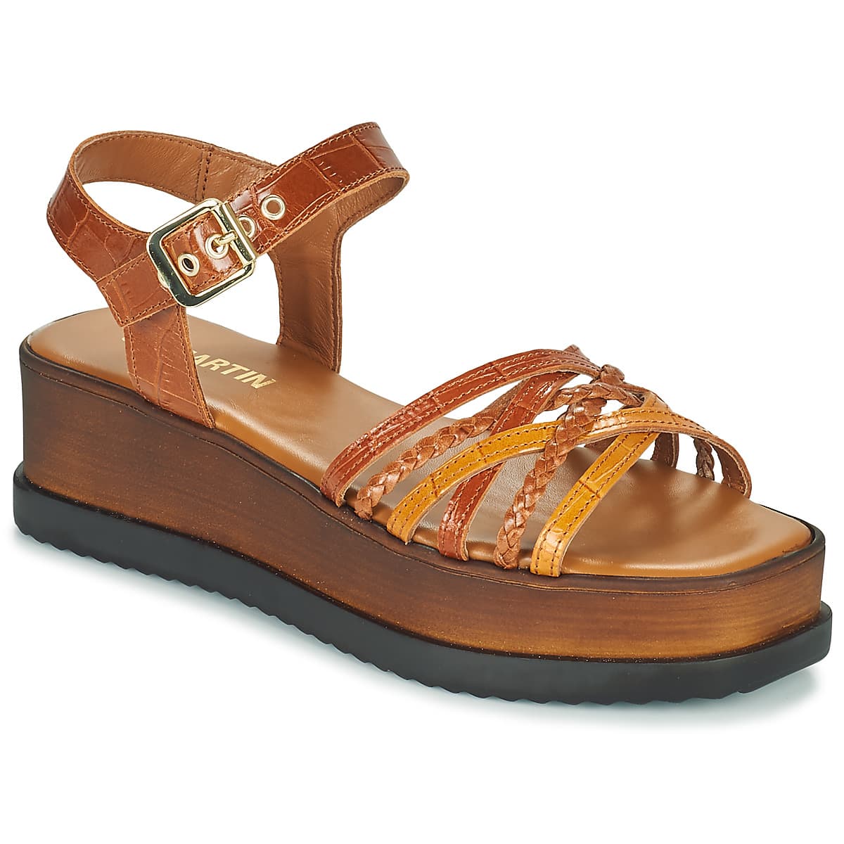 Women's Platforms JB Martin Orange