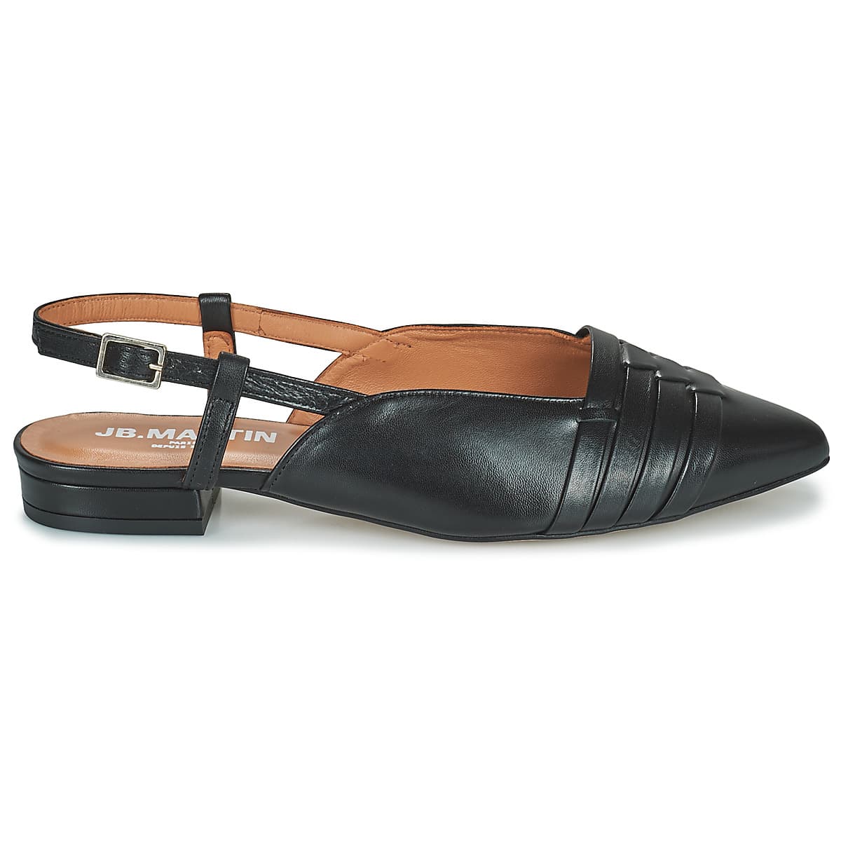 Women's Ballet Flats JB Martin Black