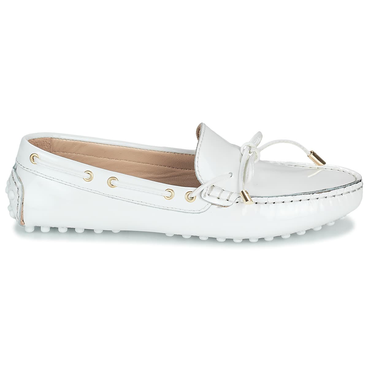 Women's Loafers JB Martin White