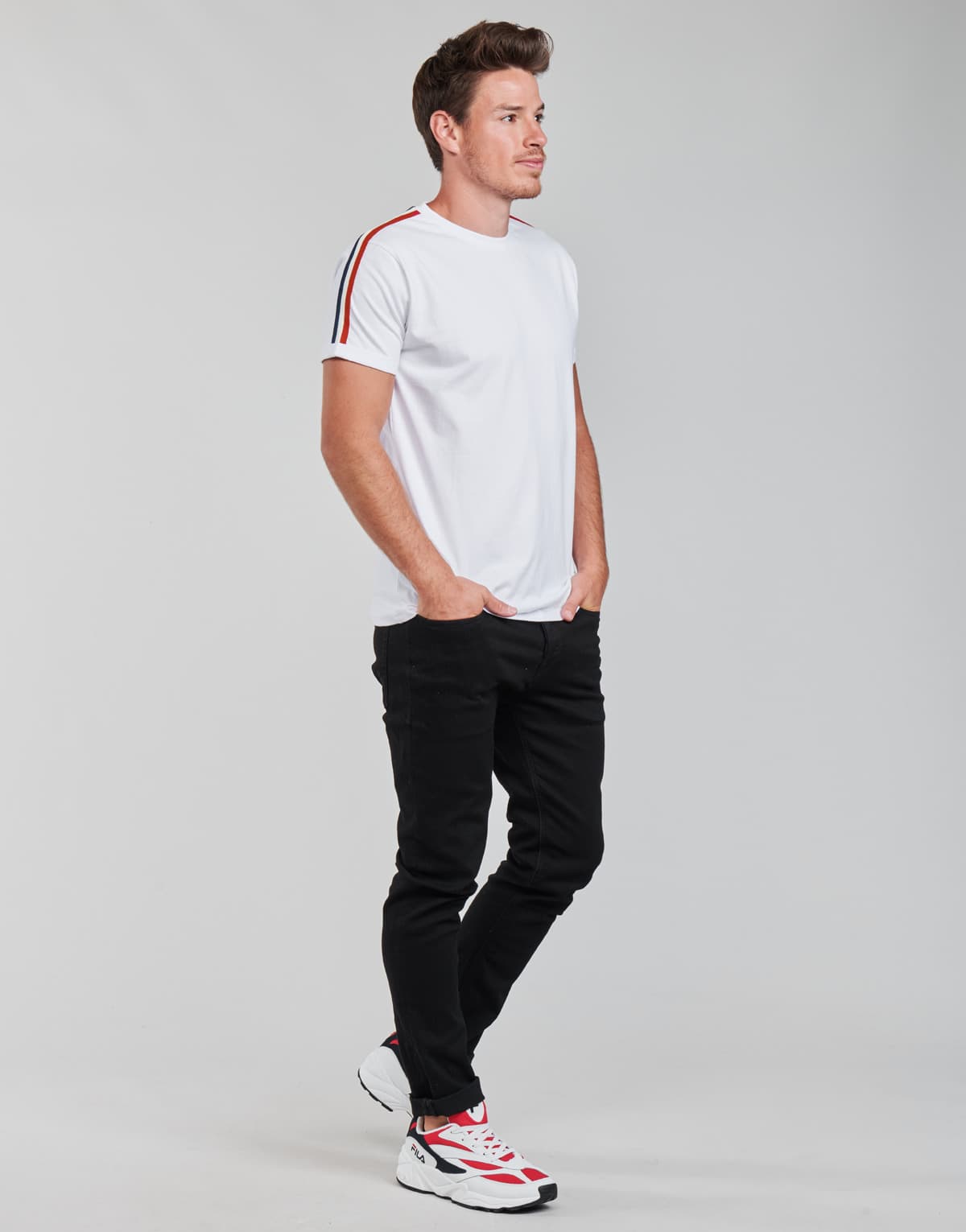 Men's T-Shirts Yurban White