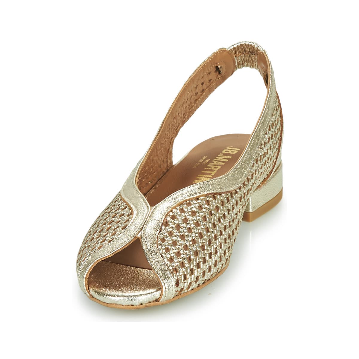 Women's Ballet Flats JB Martin Gold