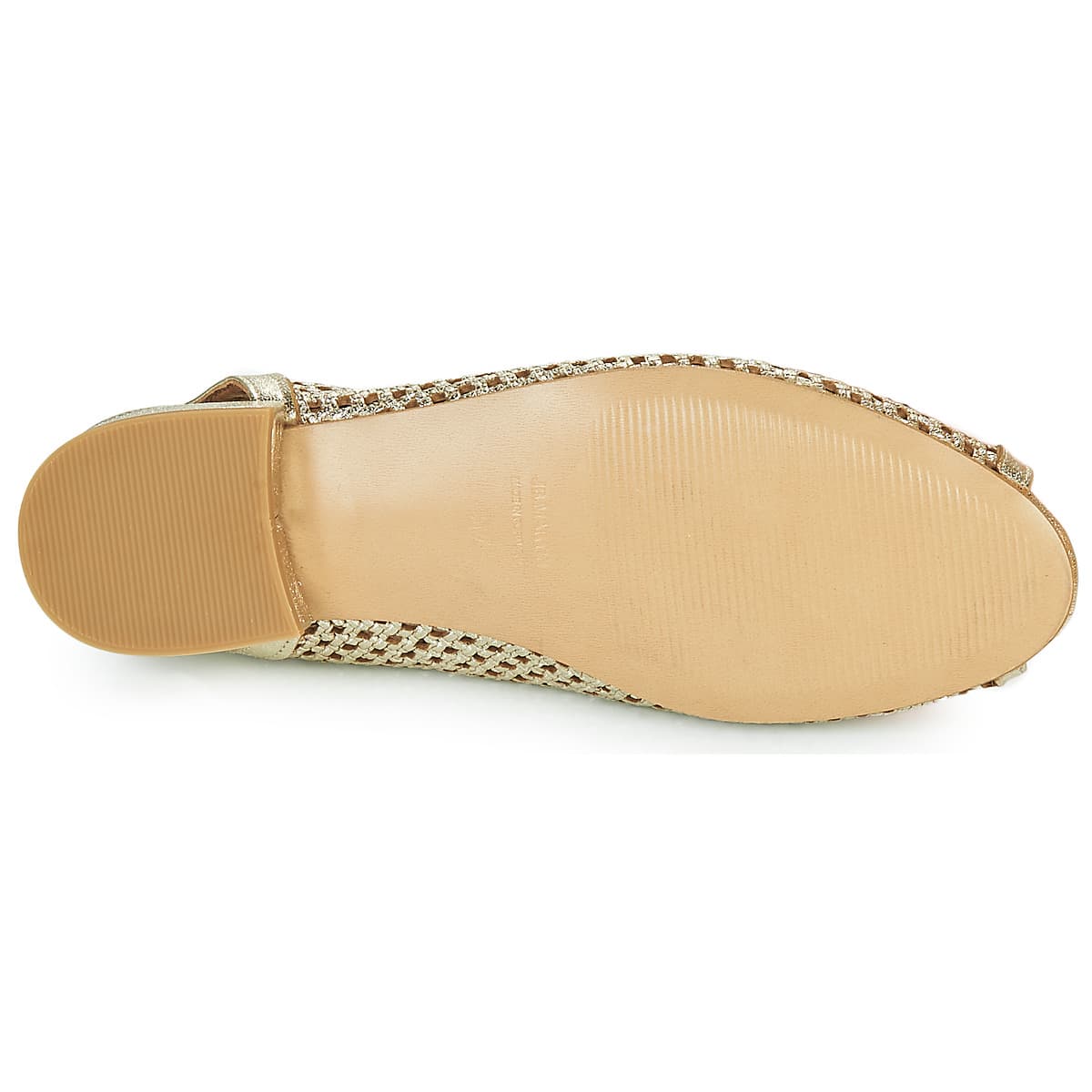 Women's Ballet Flats JB Martin Gold
