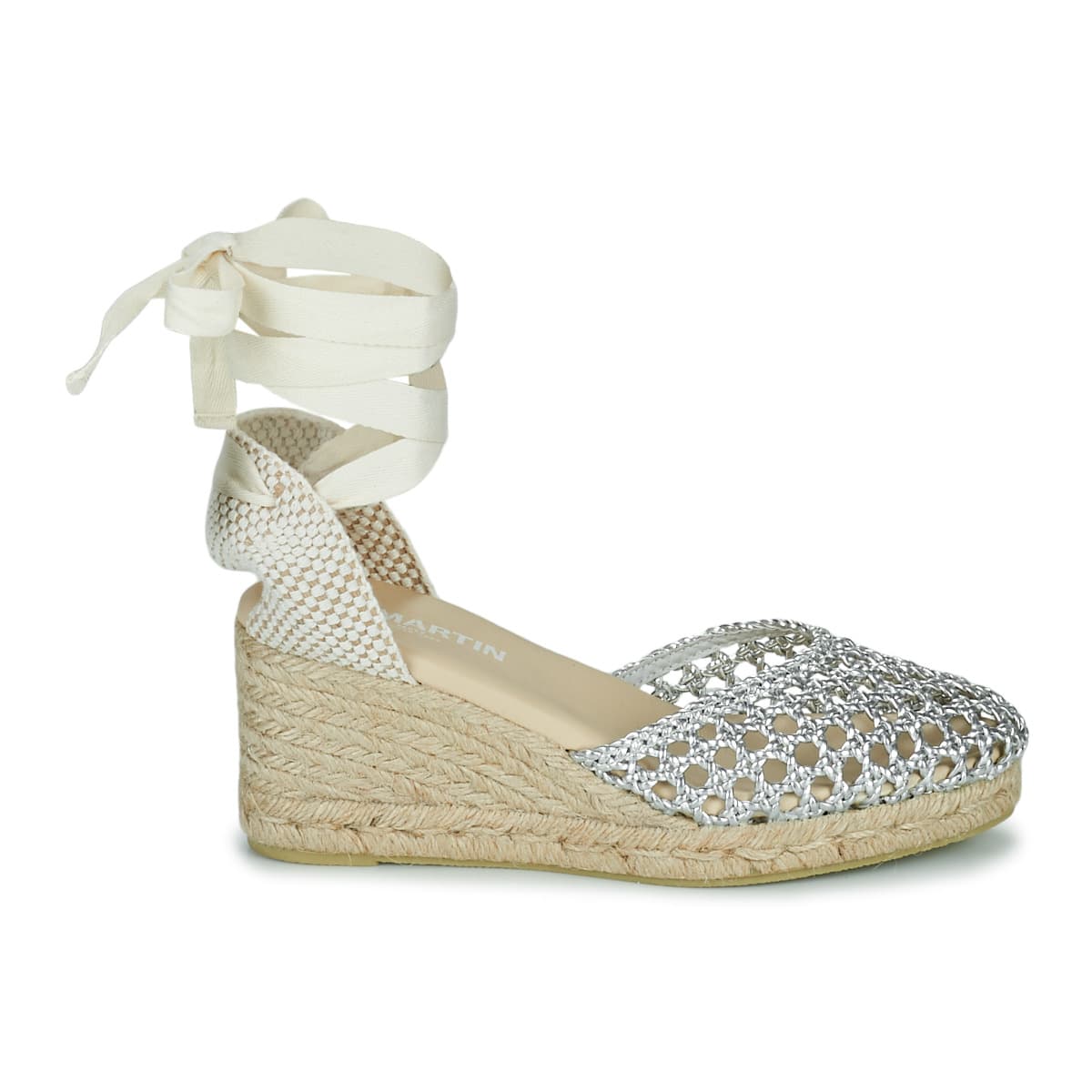 Women's Espadrilles JB Martin Silver