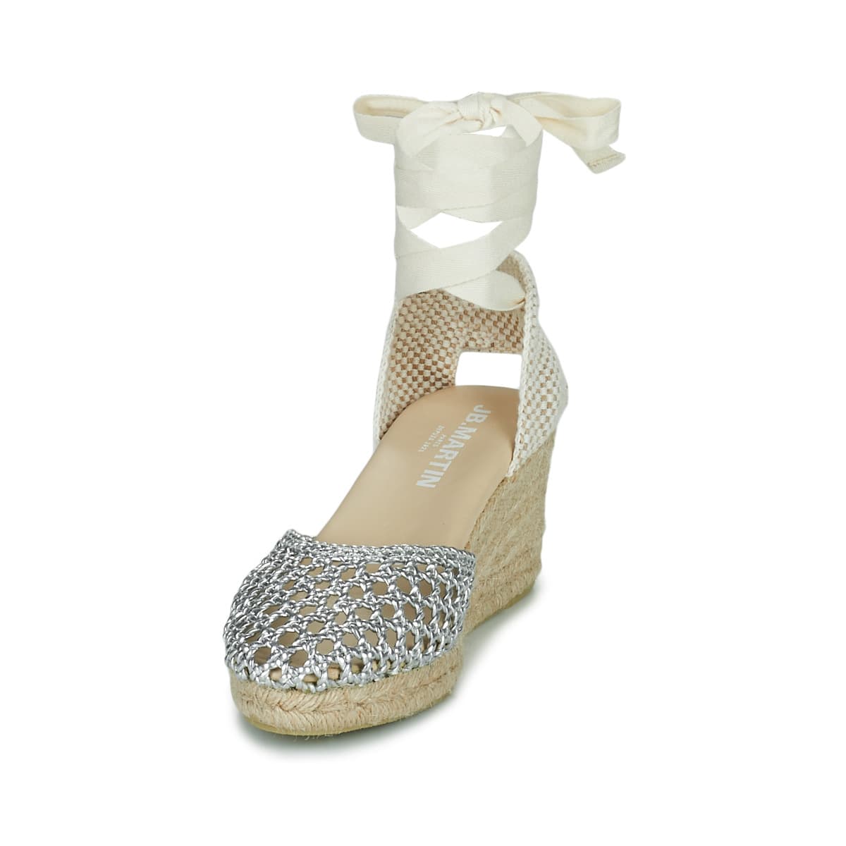 Women's Espadrilles JB Martin Silver