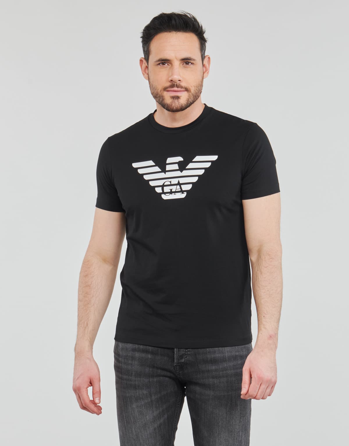 Men's T-Shirts Emporio Armani Black