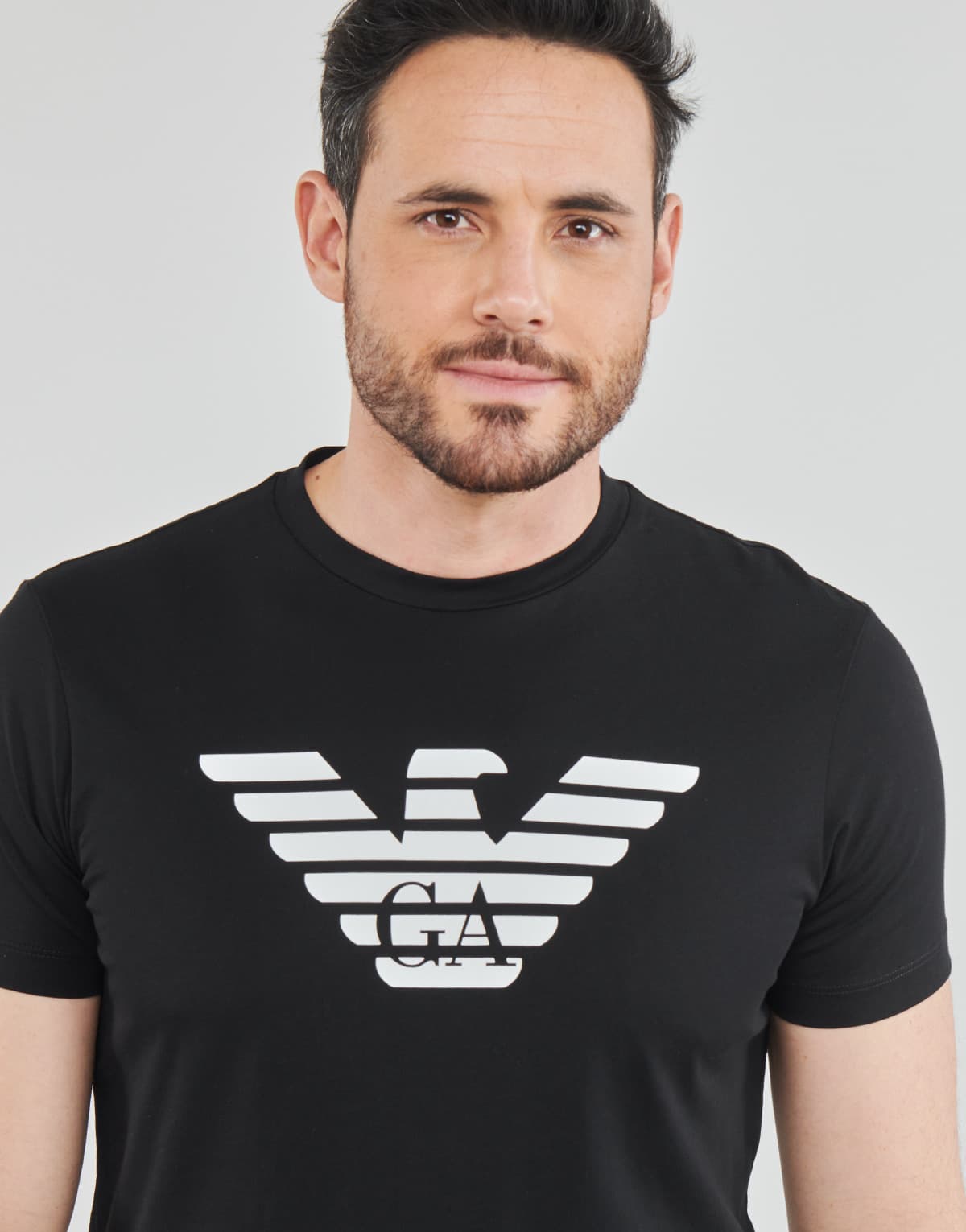 Men's T-Shirts Emporio Armani Black